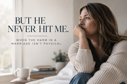 But He Never Hit Me: Does God Allow Divorce for Emotional Abuse, Financial Abuse, or Neglect?